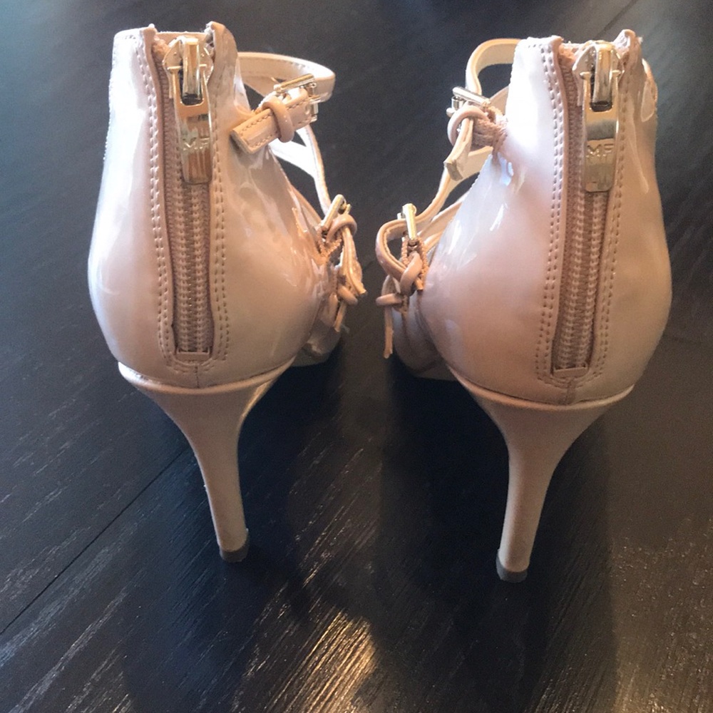Marc Fisher Nude Strappy Pumps - Picture 4 of 4